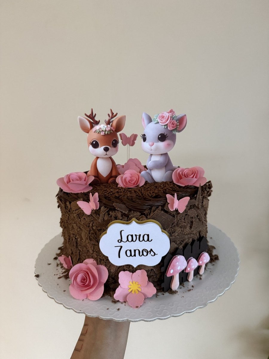 Tradicional com topper impresso
