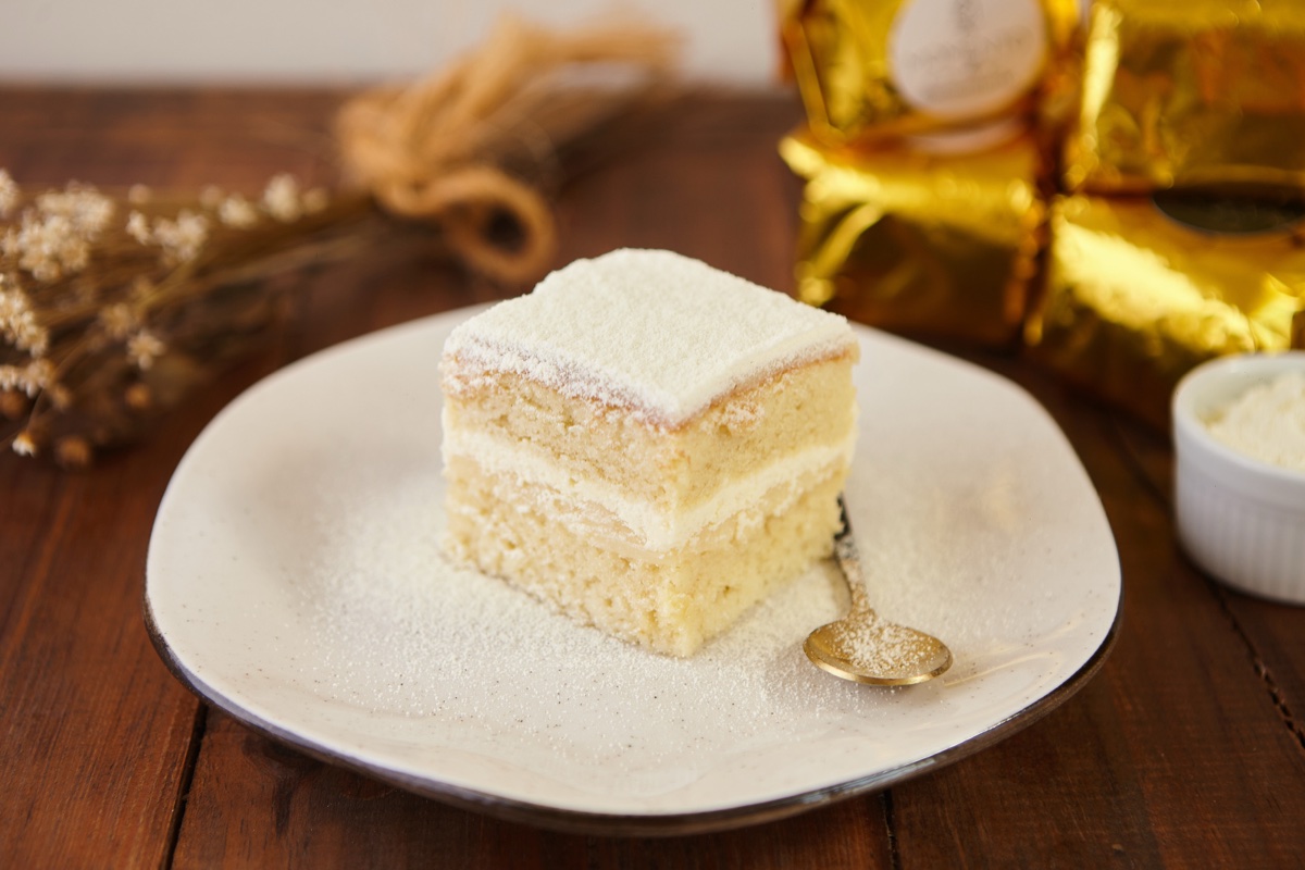 Bolo gelado de Leite Ninho